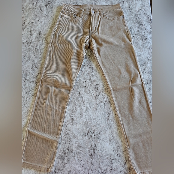 Levi's 511 men's tan stretch jeans 31x32 - Picture 4 of 6